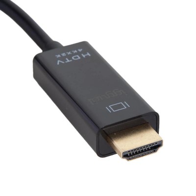 Iggual cable displayport (m) a hdmi (m) 4k 2metros