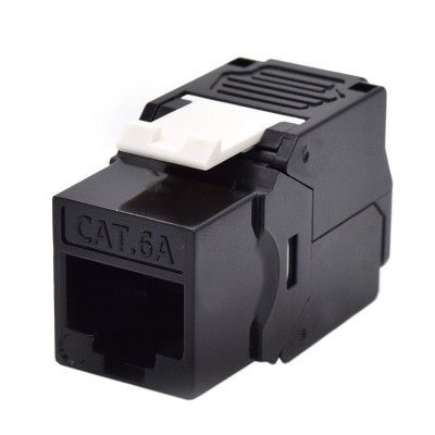 Wp keystone cat. 6a utp rj45/hembra negro