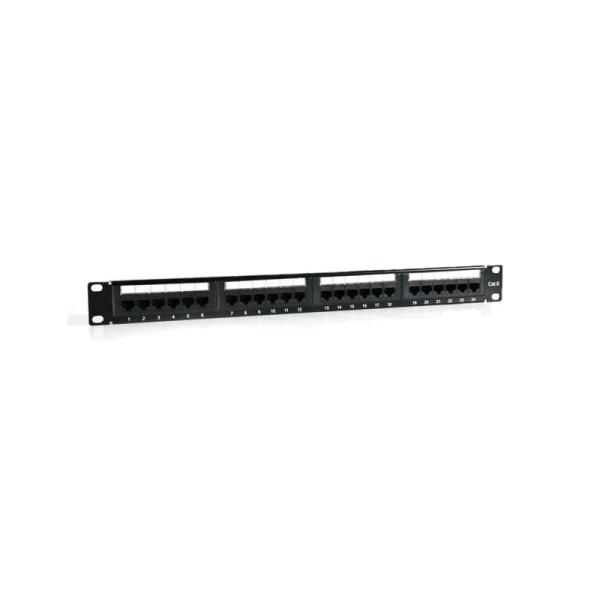 2lan patch panel 19" cat6 24 puertos utp