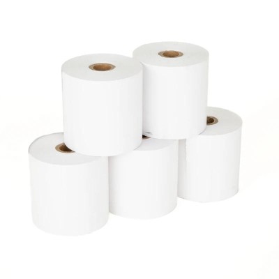 Iggual pack 5 rollos papel térmico sin bpa 57x57mm