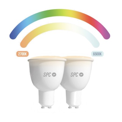 Spc bombilla inteligente aura450 wifi