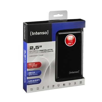 Intenso hdd externo 6021580 2tb 2.5" usb 3.0 negro