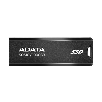 Adata sc610 ssd externo 1tb usb 3.2 gen2 negro