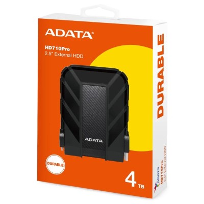 Adata hd710 pro hdd externo 4tb 2,5" usb 3.2 black