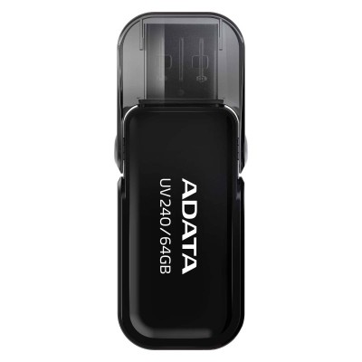 Adata lapiz usb uv240 64gb usb 2.0 negro