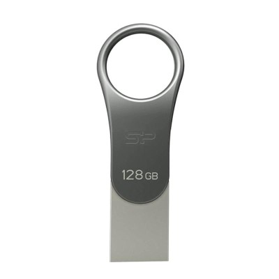 Sp lapiz usb c80 usb-c 3.2 128gb dual metalico