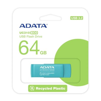 Adata lapiz usb uc310 64gb usb 3.2 eco-friendly