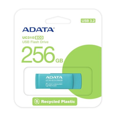 Adata lapiz usb uc310 256gb usb 3.2 eco-friendly