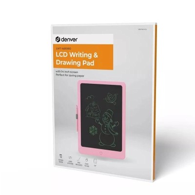 Denver pizarra dibujo lwt-14510bu 14" lcd rosa