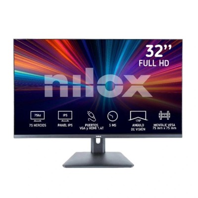 Nilox nxm32fhd11 monitor 32" ips 5 ms hdmi vga