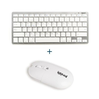 Iggual kit bundle teclado + ratón yang bluetooth