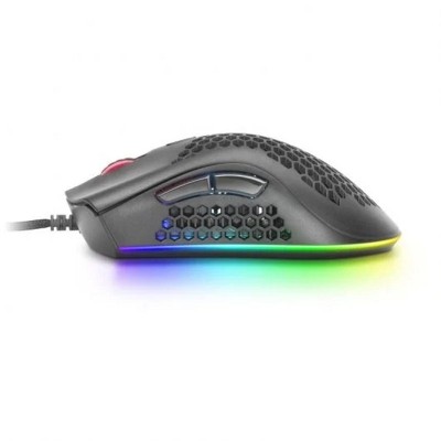 Mas gaming ratón mmex 32000dpi 75g rgb black