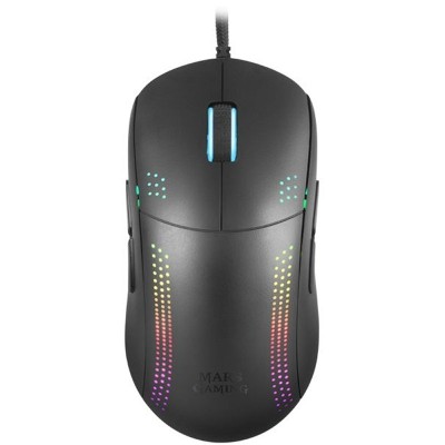 Mars gaming ratón mmpro ultralight rgb black