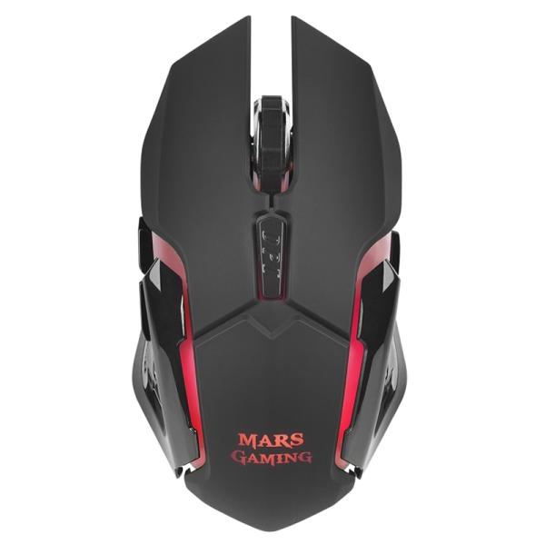 Mars gaming ratón inalámbrico mmw 3.200 dpi