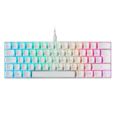 Mars gaming teclado mini mkmini white