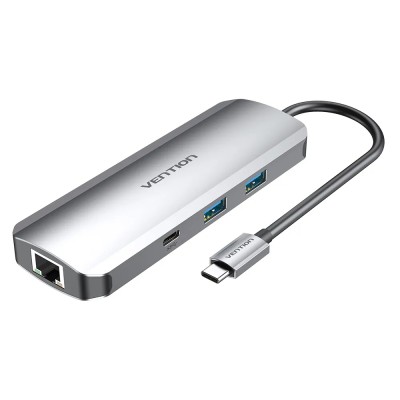 Docking USB Tipo-C Vention TOMHB/ 1xHDMI/ 2xUSB/ 1xUSB Tipo-C/