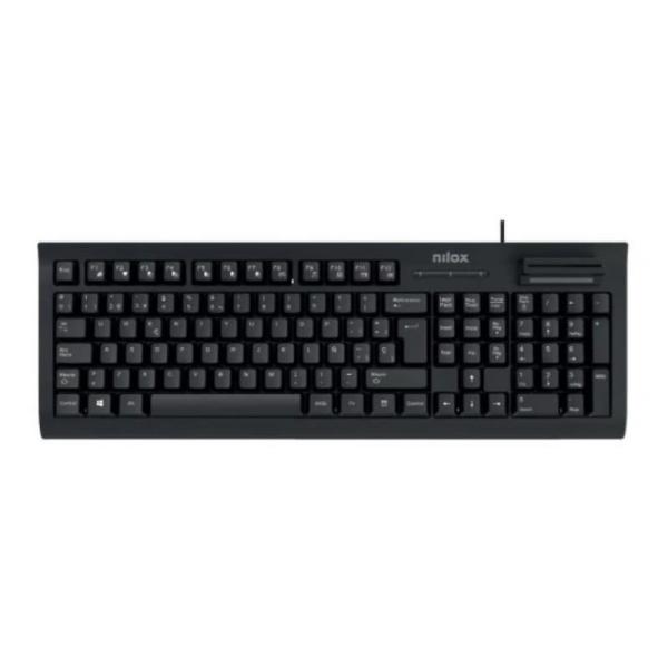 Nilox teclado con lector dni-e y smartcard