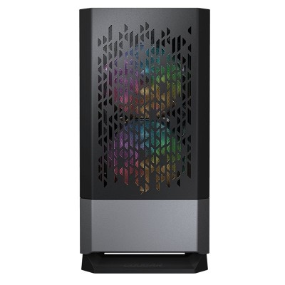 Cougar caja minitorre mg140 air rgb black cristal