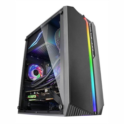 Mars gaming caja m-atx mc-s1 black