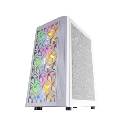 Mars gaming caja micro-atx mcmesh white