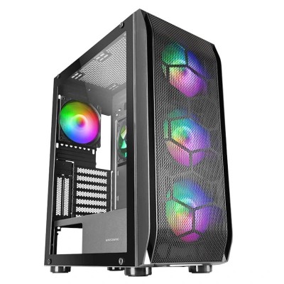 Mars gaming torre mc-kx e-atx xl 5x 12cm black