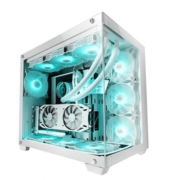 Mars gaming torre e-atx mcv4 xxl premium white