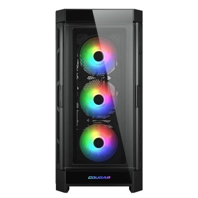 Cougar caja semitorre duoface pro rgb