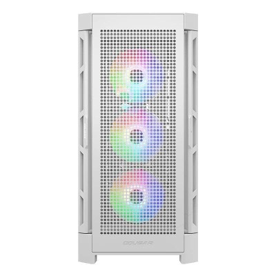 Cougar caja semitorre airface pro rgb blanca