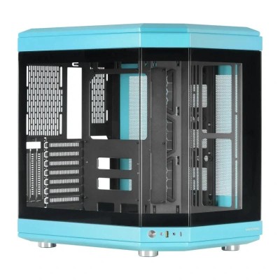 Mars gaming atx mc-3t triple cristal azul