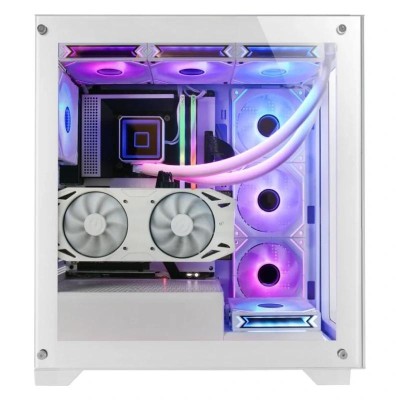 Mars gaming caja e-atx mc-xp blanco