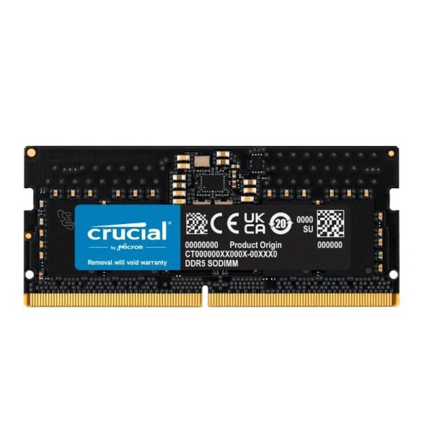 Crucial ct8g48c40u5  8gb 5200mhz  sodimm ddr5