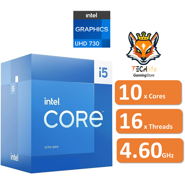 Intel Core i5-13400 2.5/4.6 GHz con Intel UHD 730