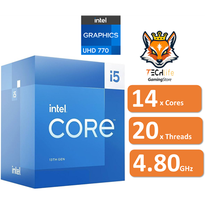 Intel Core i5-13500 2.5/4.8 GHz con Intel UHD 770