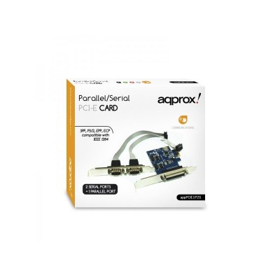 Approx! pcie1p2s tarjeta 2 serie/1 paralelo pci-e