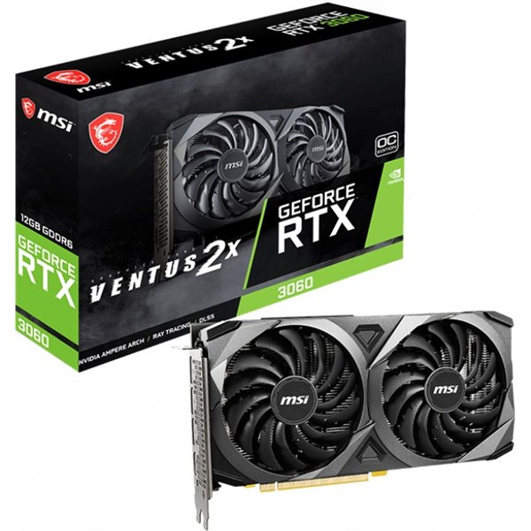 MSI VENTUS 2X Geforce RTX 3060 12GB OC