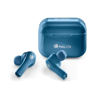 Auriculares Bluetooth NGS Ártica Bloom con estuche de carga/