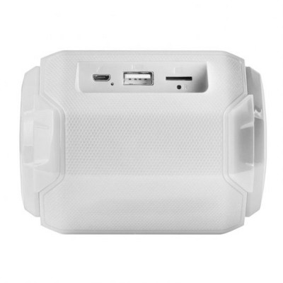 Altavoz con Bluetooth Mars Gaming MSBAXW/ 10W/ 1.0/ Blanco