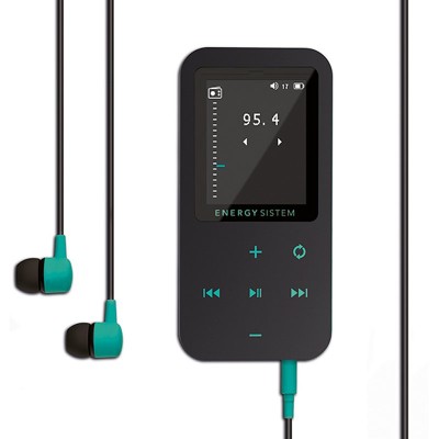 Energy sistem mp4 touch bluetooth 8gb negro/menta