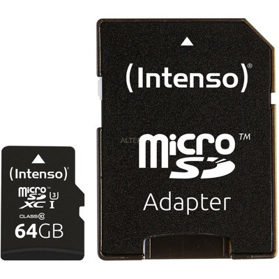 Intenso 3433490 micro sd uhs-i profesiona 64gb