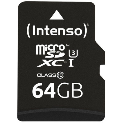 Intenso 3433490 micro sd uhs-i profesiona 64gb