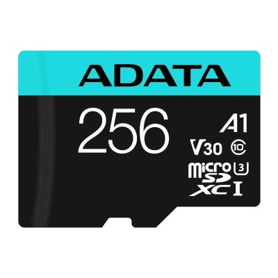 Adata microsdxc/sdhc uhs-i u3 256gb c/adapt