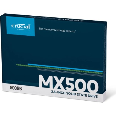 Crucial MX500 SSD 500GB 2.5" a 560Mbs SATA 6GB/s