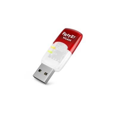 Fritz! wlan stick tarjeta red wifi ac430 usb