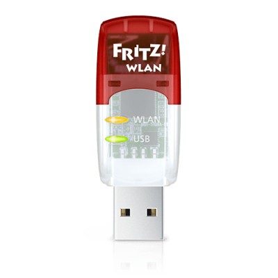 Fritz! wlan stick tarjeta red wifi ac430 usb