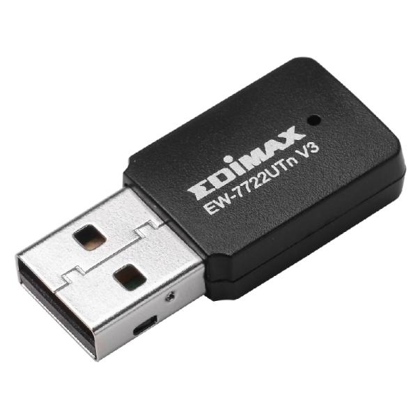 Edimax ew-7722utn v3 tarjeta red wifi n300 usb