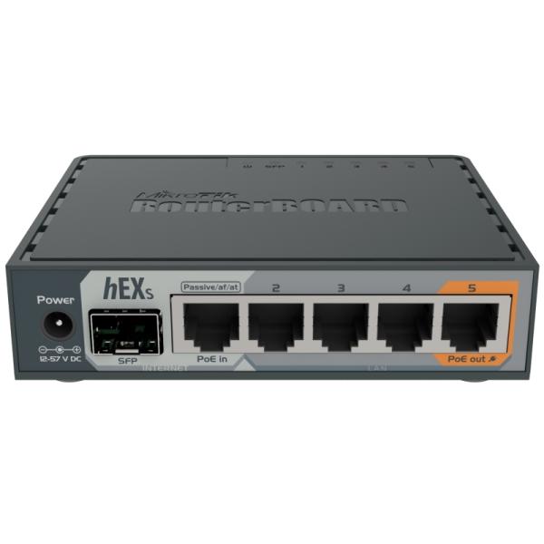 Mikrotik rb760igs hex s router 5xgb 1xsfp l4