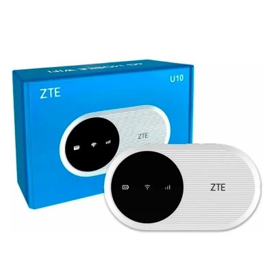 Zte u10n router móvil lte 4g wifi6 sim blanco