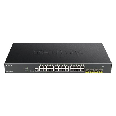 D-link dgs-1250-28xmp/e switch 24xgb poe 4x10gb