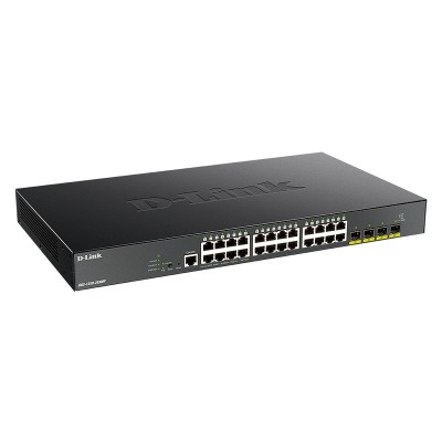 D-link dgs-1250-28xmp/e switch 24xgb poe 4x10gb