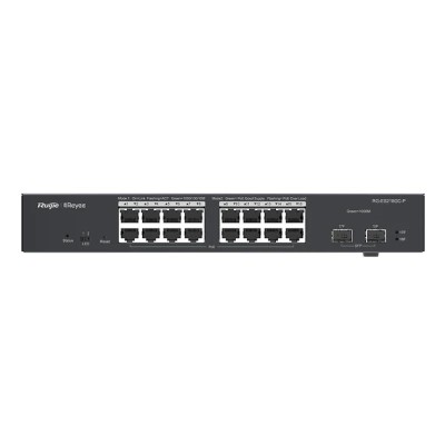 Ruijie switch 16xgb rj45 poe/poe+ 2 sfp slots 240w